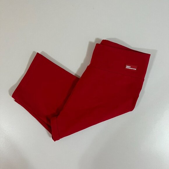 Host Pick ❤️ Zara Girls Size 12 Red Sweatpants Best Generation Cotton - Picture 3 of 10